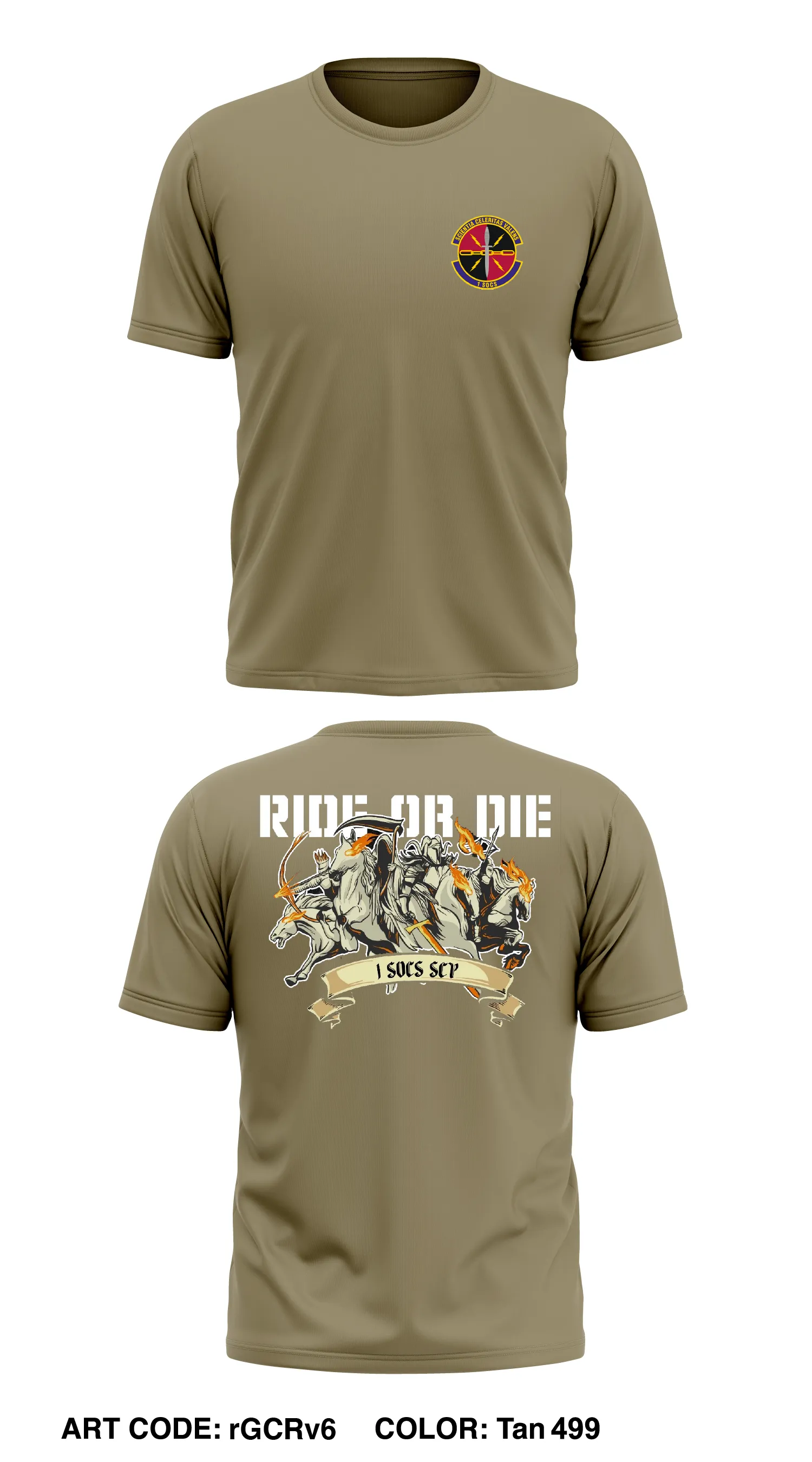 1 SOCS Store 3 Core Men's SS Performance Tee - rGCRv6