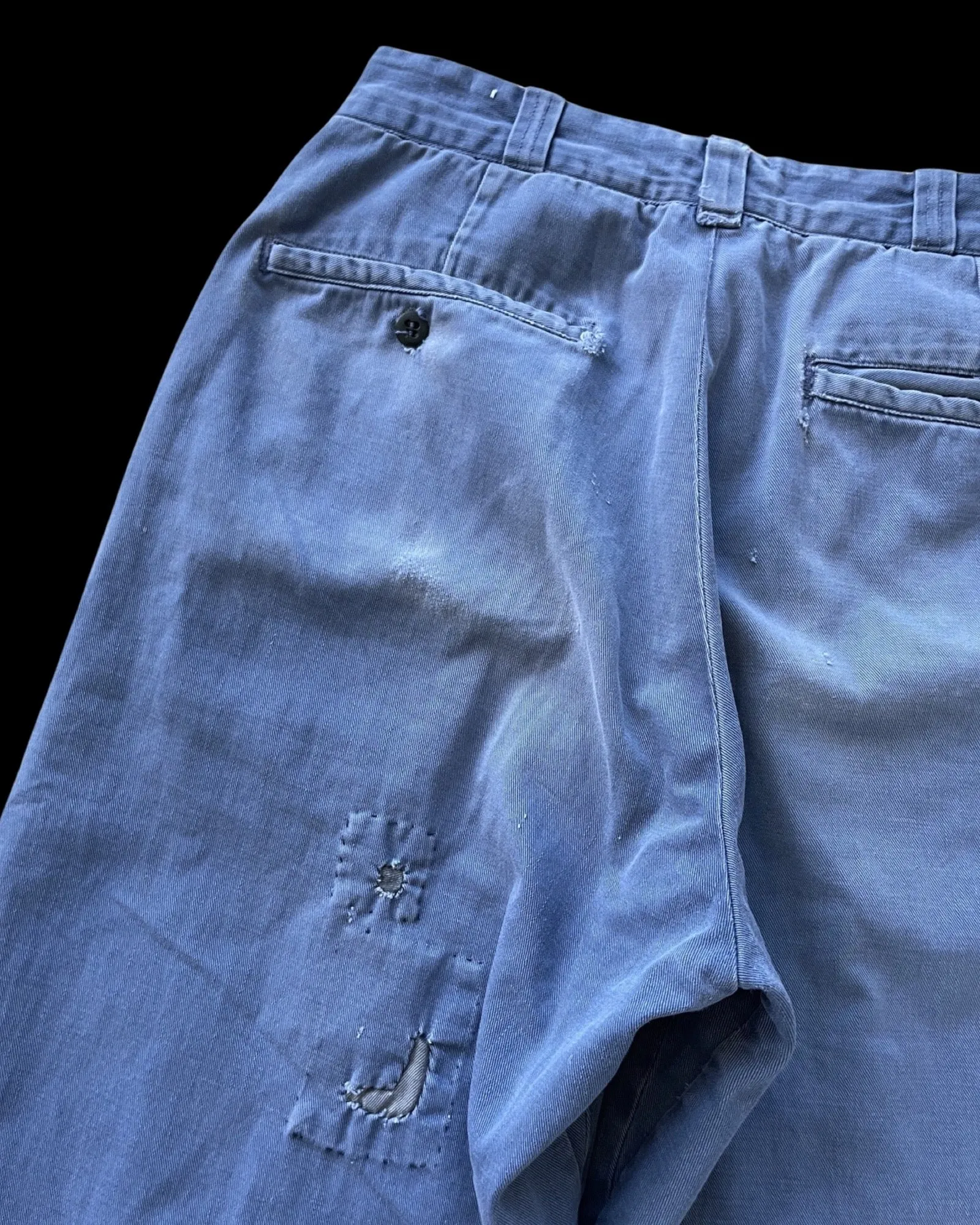 1950s Big Mac Penny’s Cornflower Blue Chinos