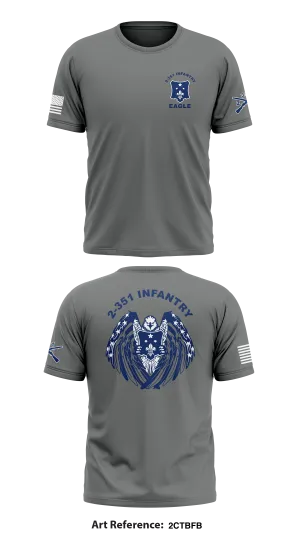2-351 Infantry Store 1 Core Men's SS Performance Tee - 2cTbFb
