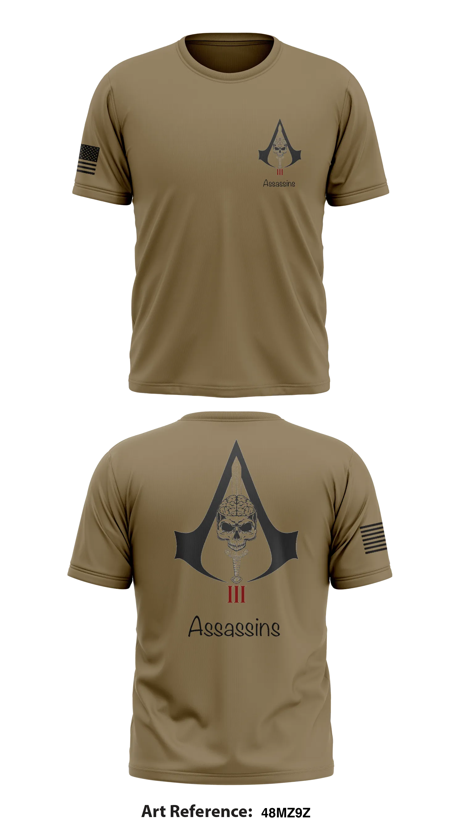 351st tactical psyop company  Store 1 Core Men's SS Performance Tee - 48mz9z