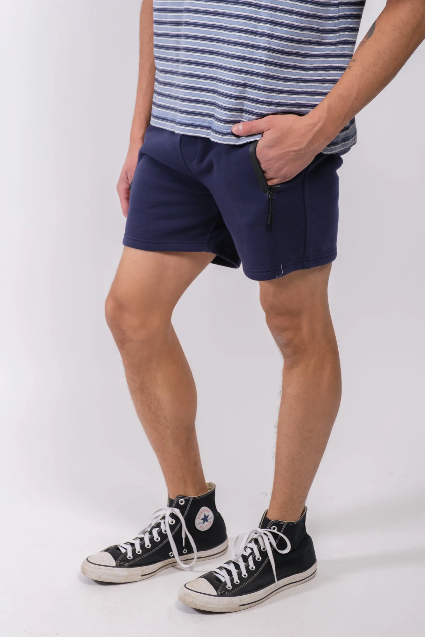 5" Inseam Heat Seal Zip Pocket Short