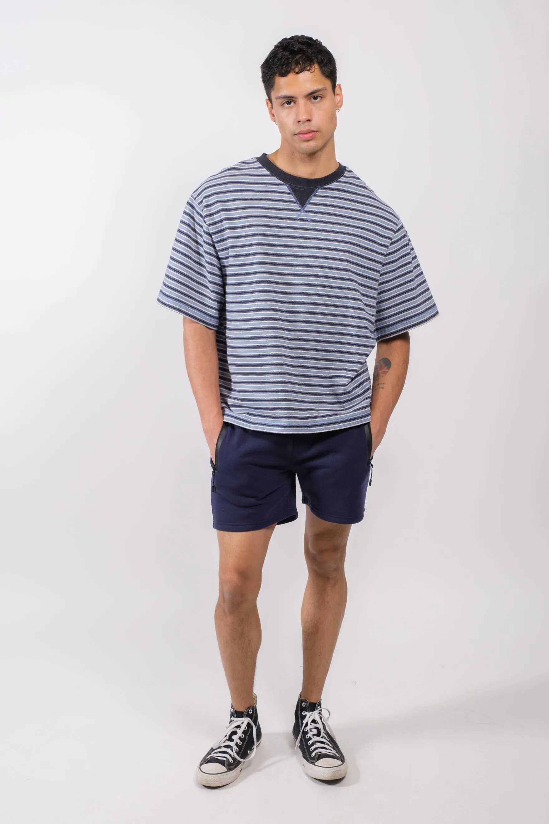5" Inseam Heat Seal Zip Pocket Short
