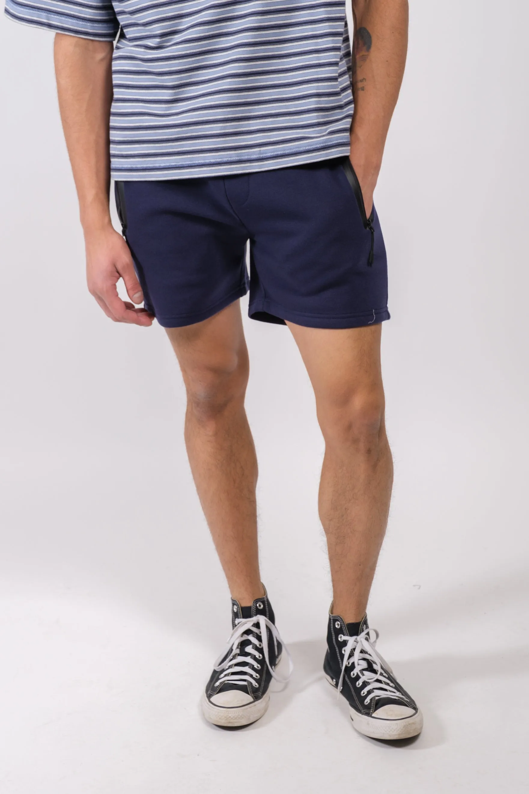 5" Inseam Heat Seal Zip Pocket Short