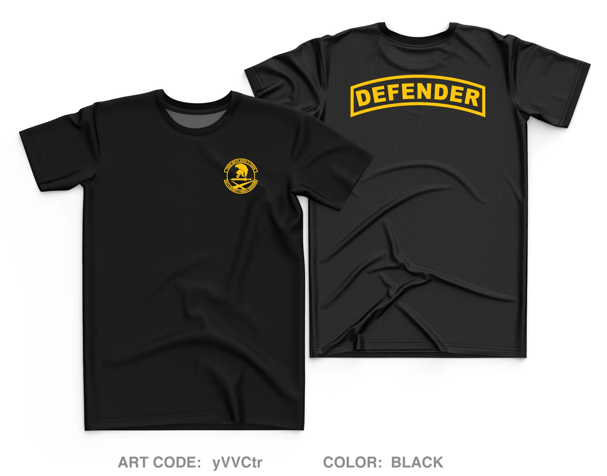 627th Security Force Squadron Core Men's SS Performance Tee - yVVCtr