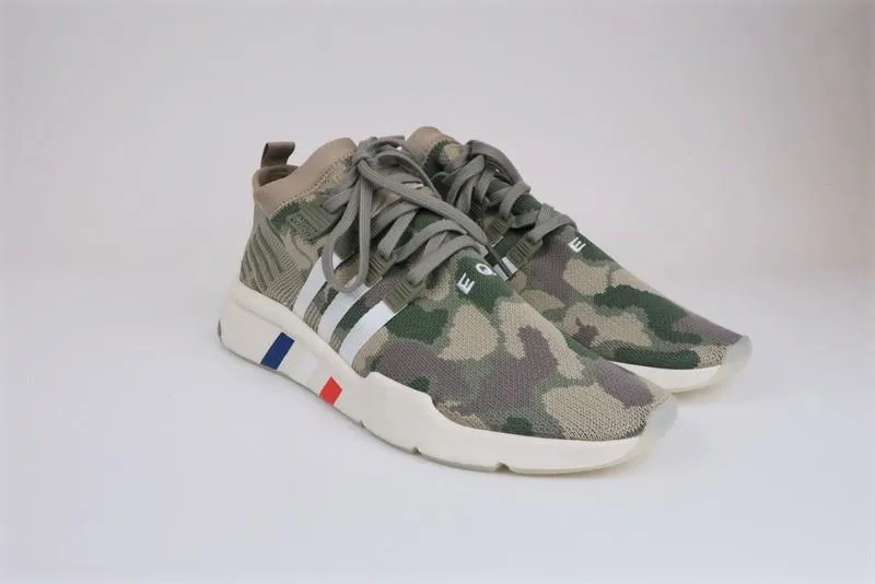 Adidas EQT Support Mid ADV Camouflage Primeknit Sneakers Size 12 NEW