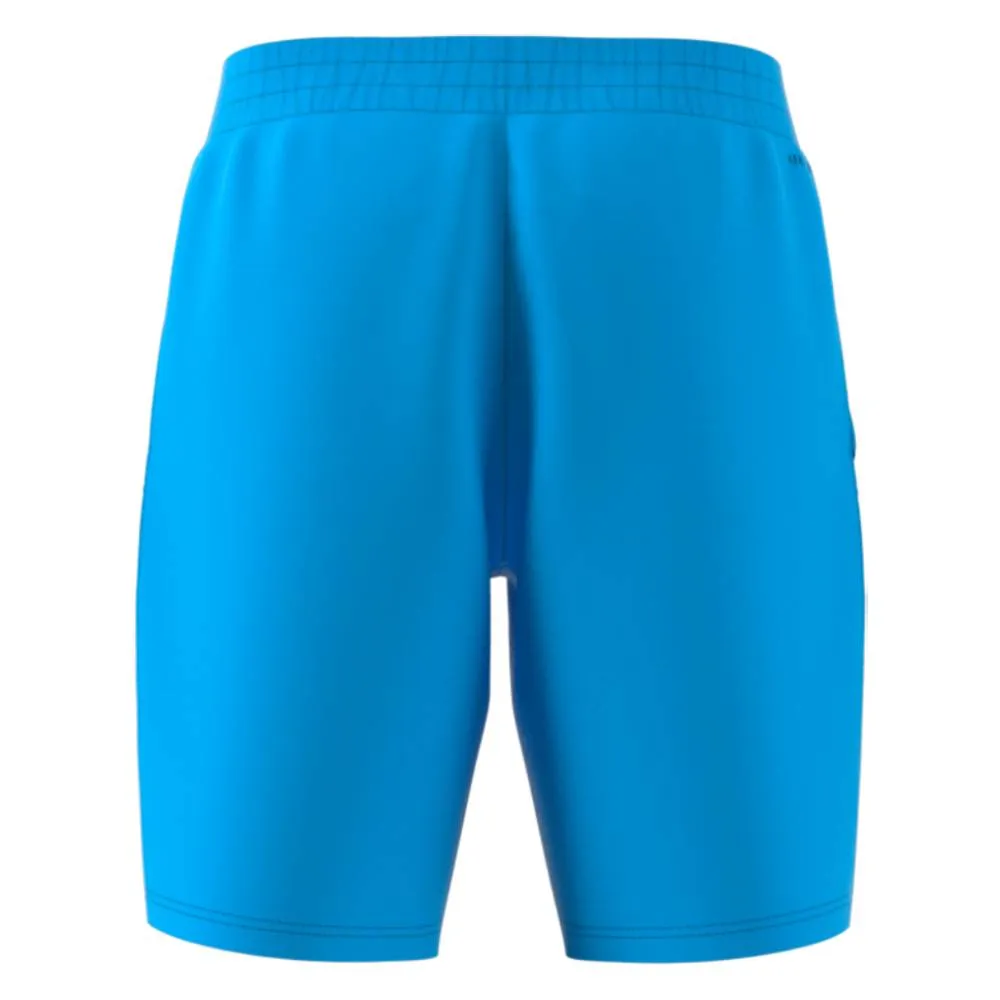 adidas Men's 3 Stripe Club Short 9-Inch (Blue)