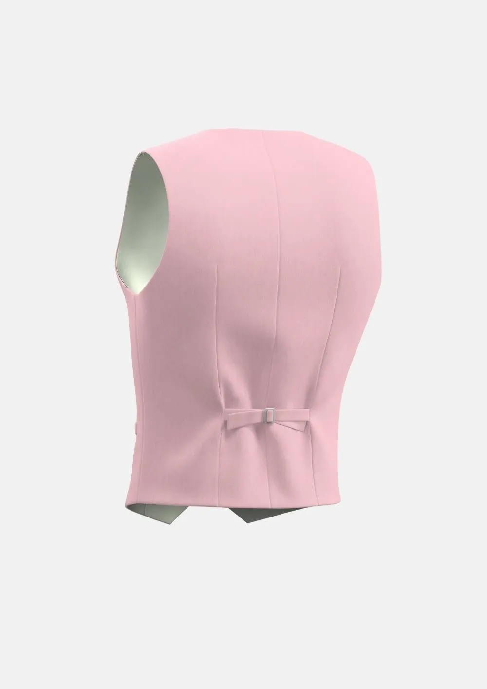 Amaranth Pink Linen Vest