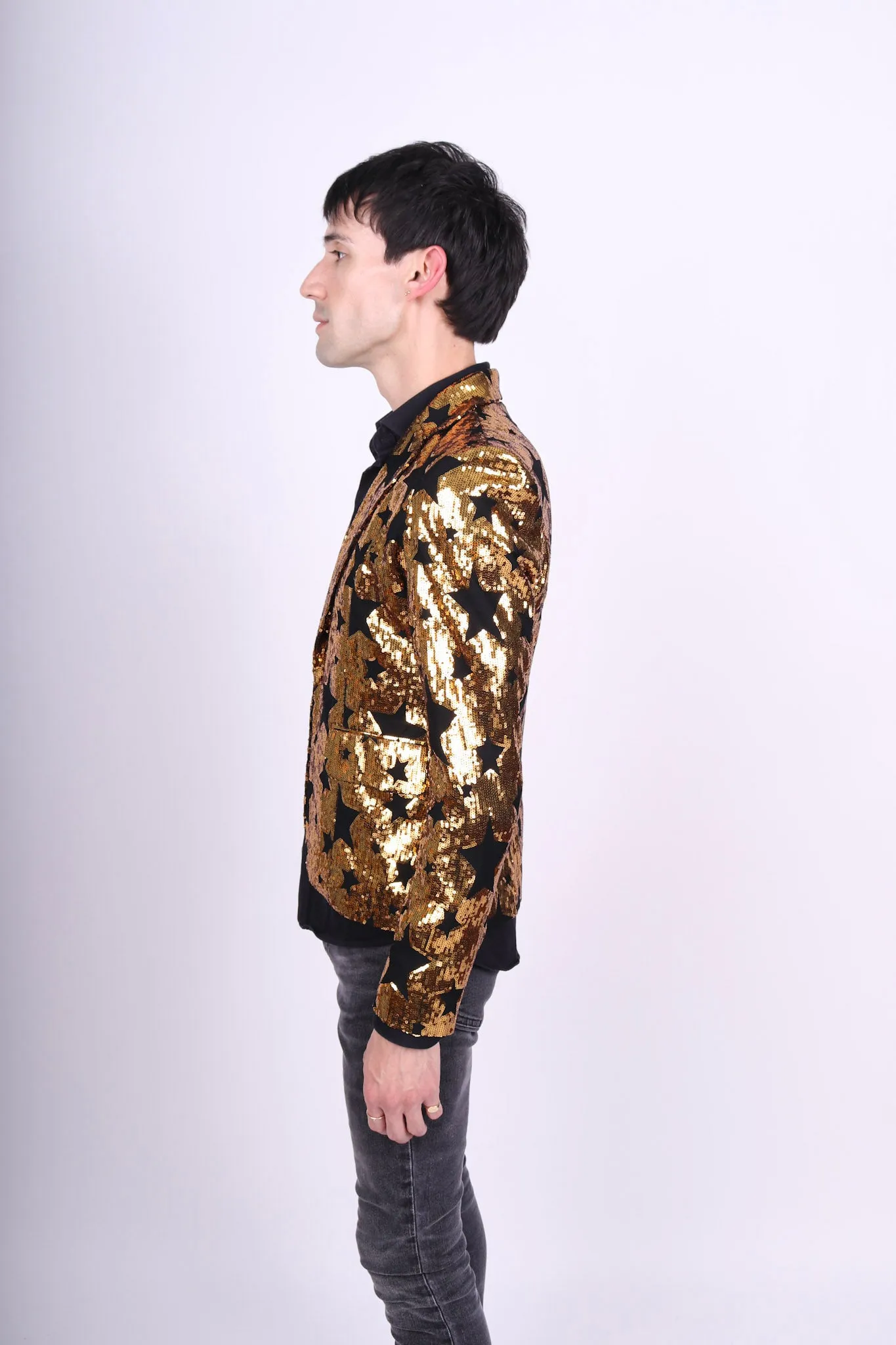 Any Old Iron Men's Goldie Star Blazer Jacket