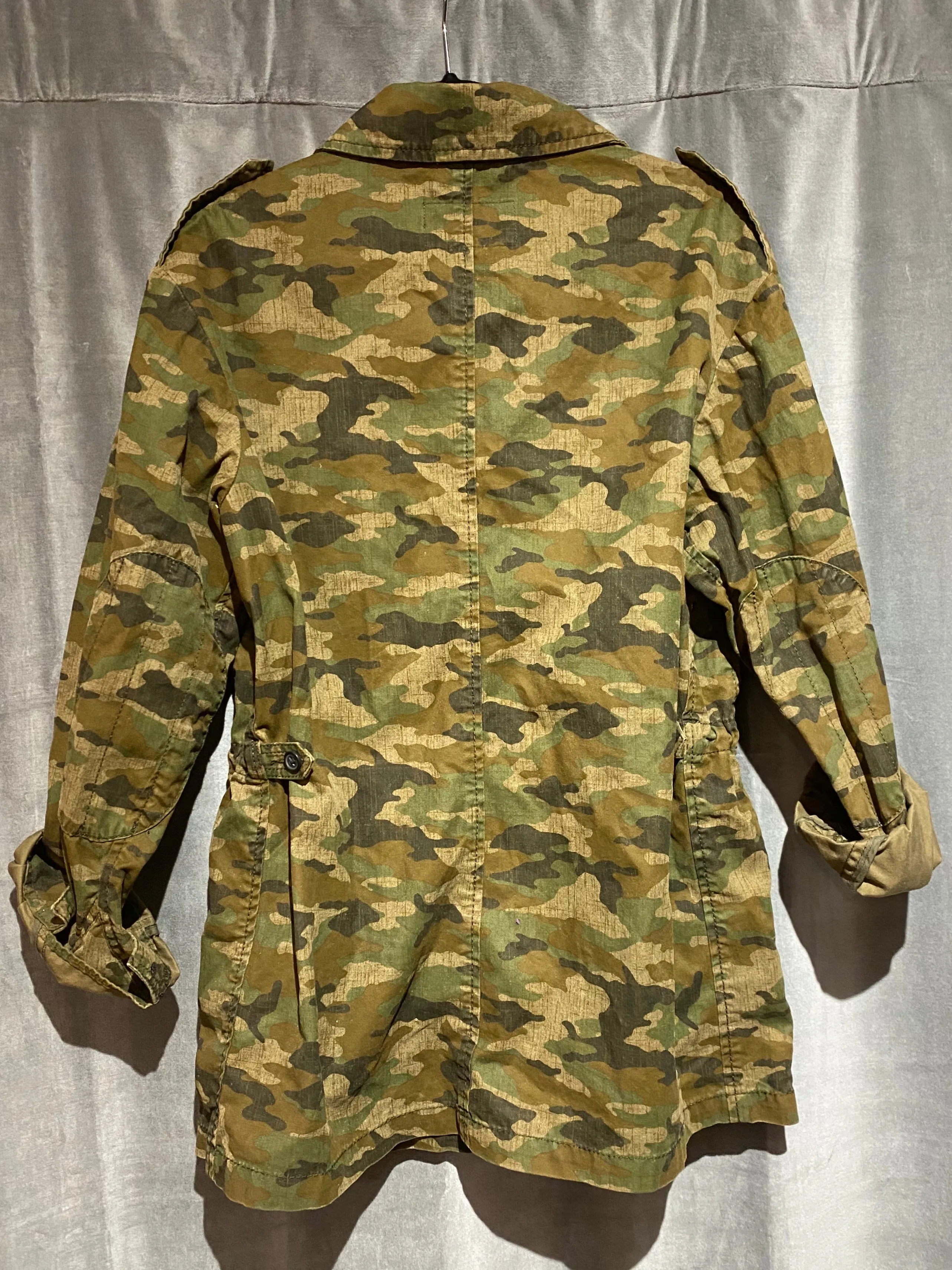 Banana Republic Camouflage Collared Button UP Jacket