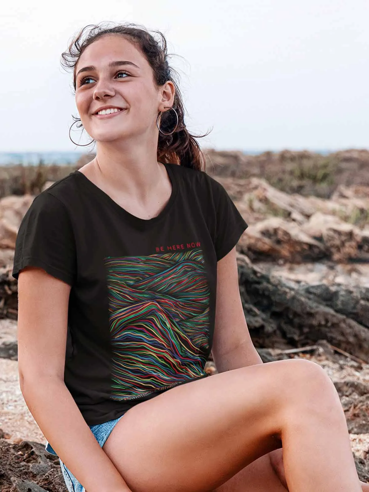Be There Now | Printed T shirt