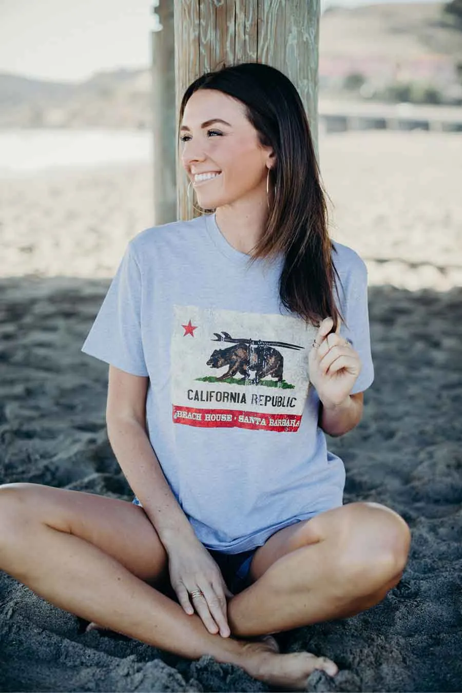 Beach House California Republic Short Sleeve T-Shirt