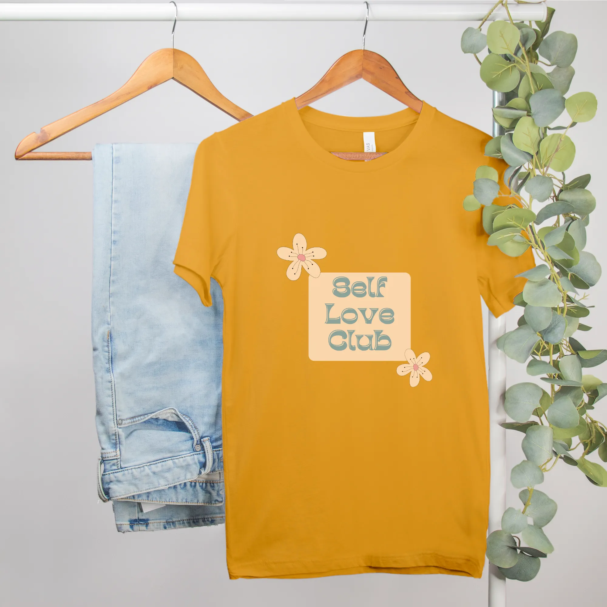 Bella Self Love Club Canvas Unisex Tee 3001