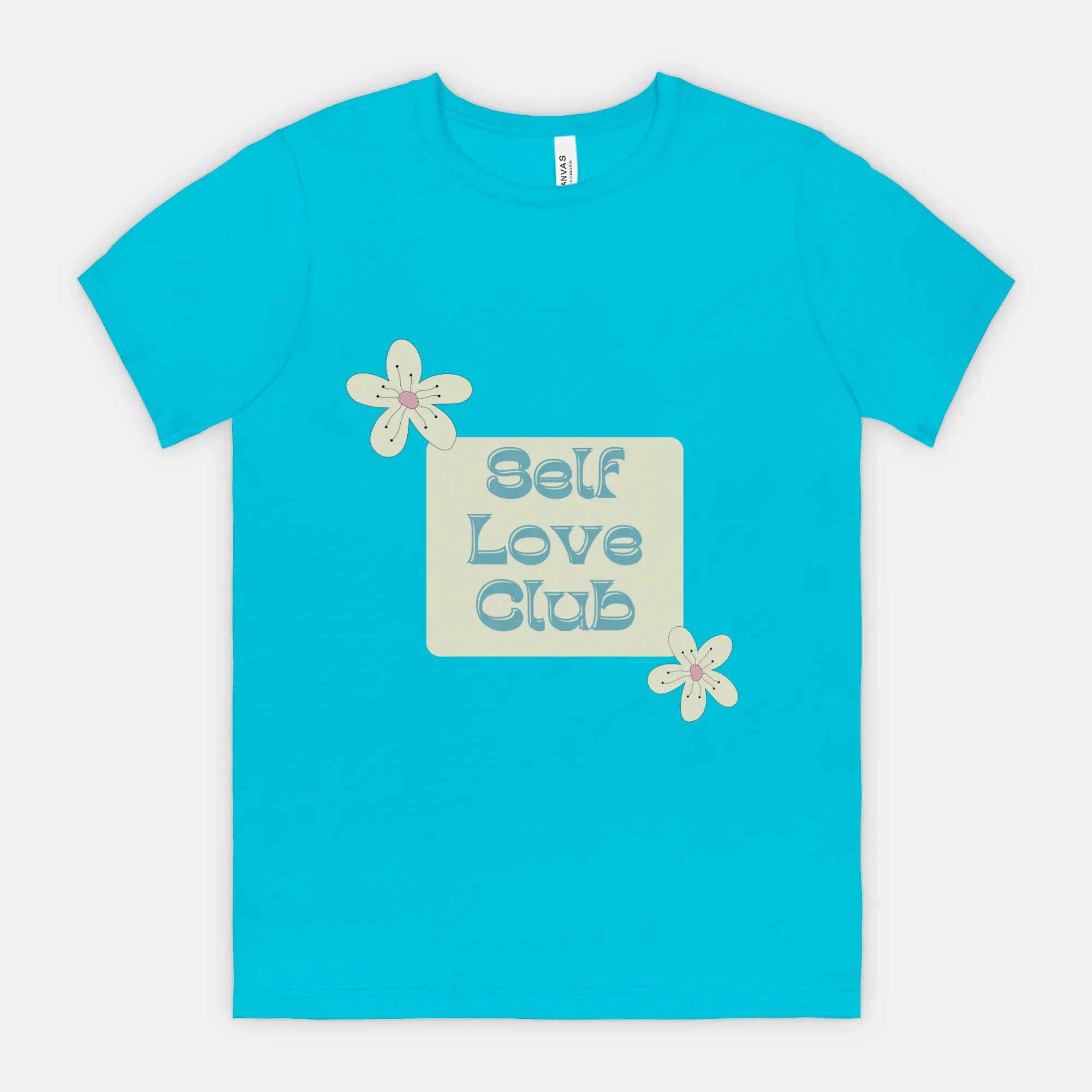Bella Self Love Club Canvas Unisex Tee 3001