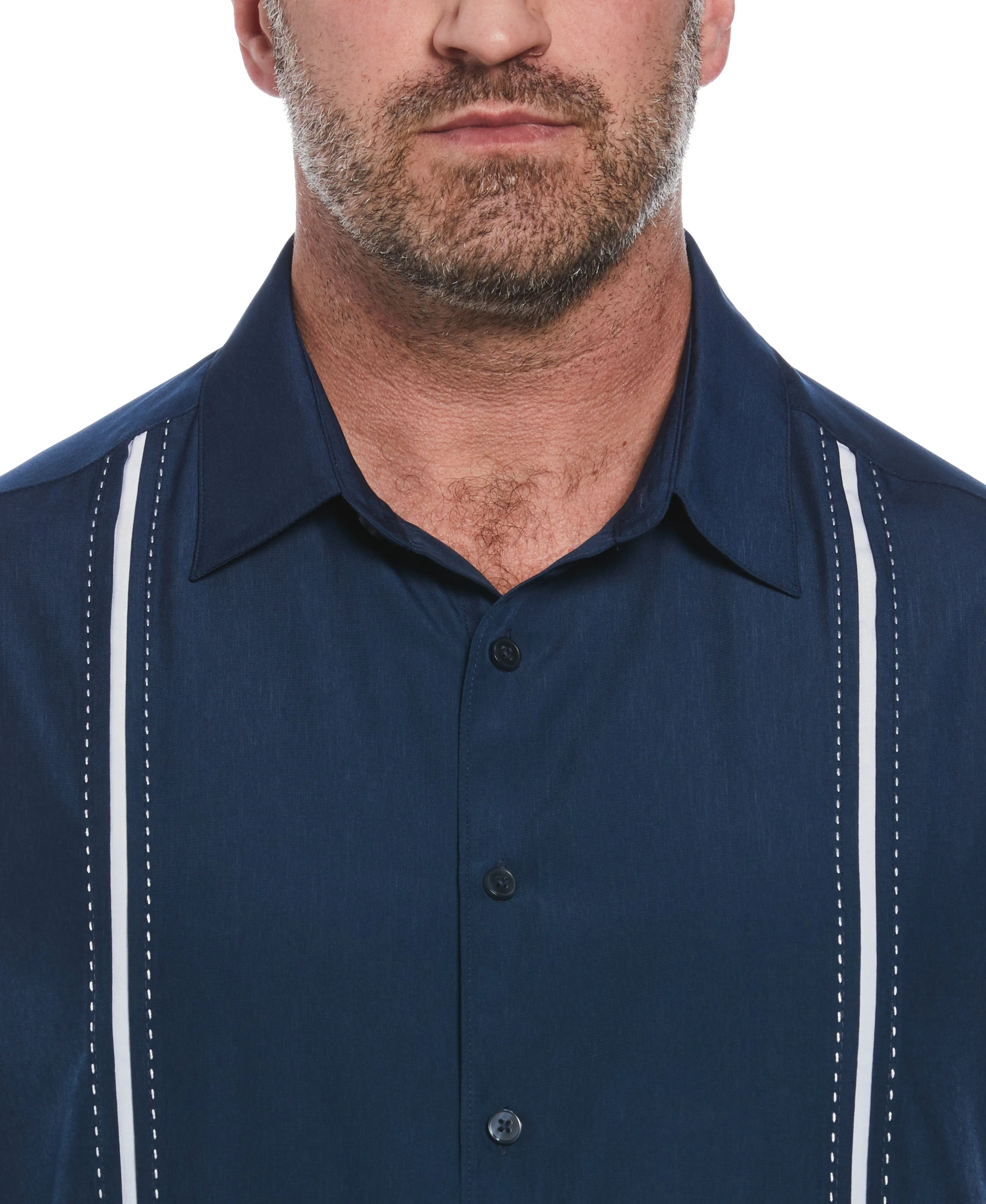 Big & Tall Panel Shirt - Contrast Stitching