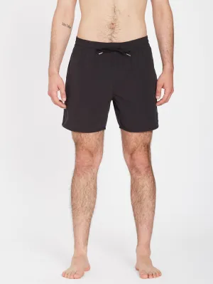 Boardshort Lido Solid Trunk - BLACK