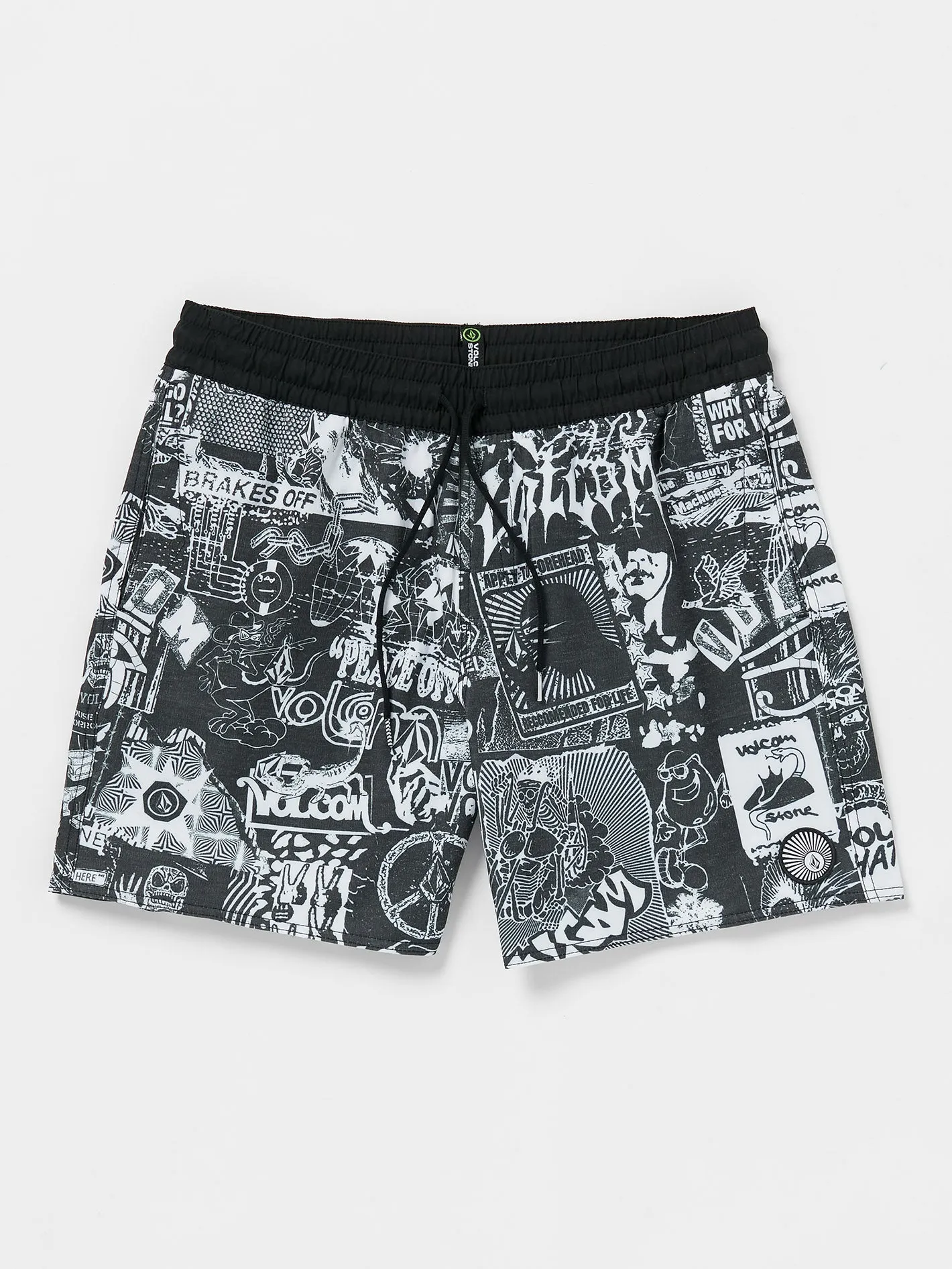 Boardshort Refute Stoney Trunk 17" - Black
