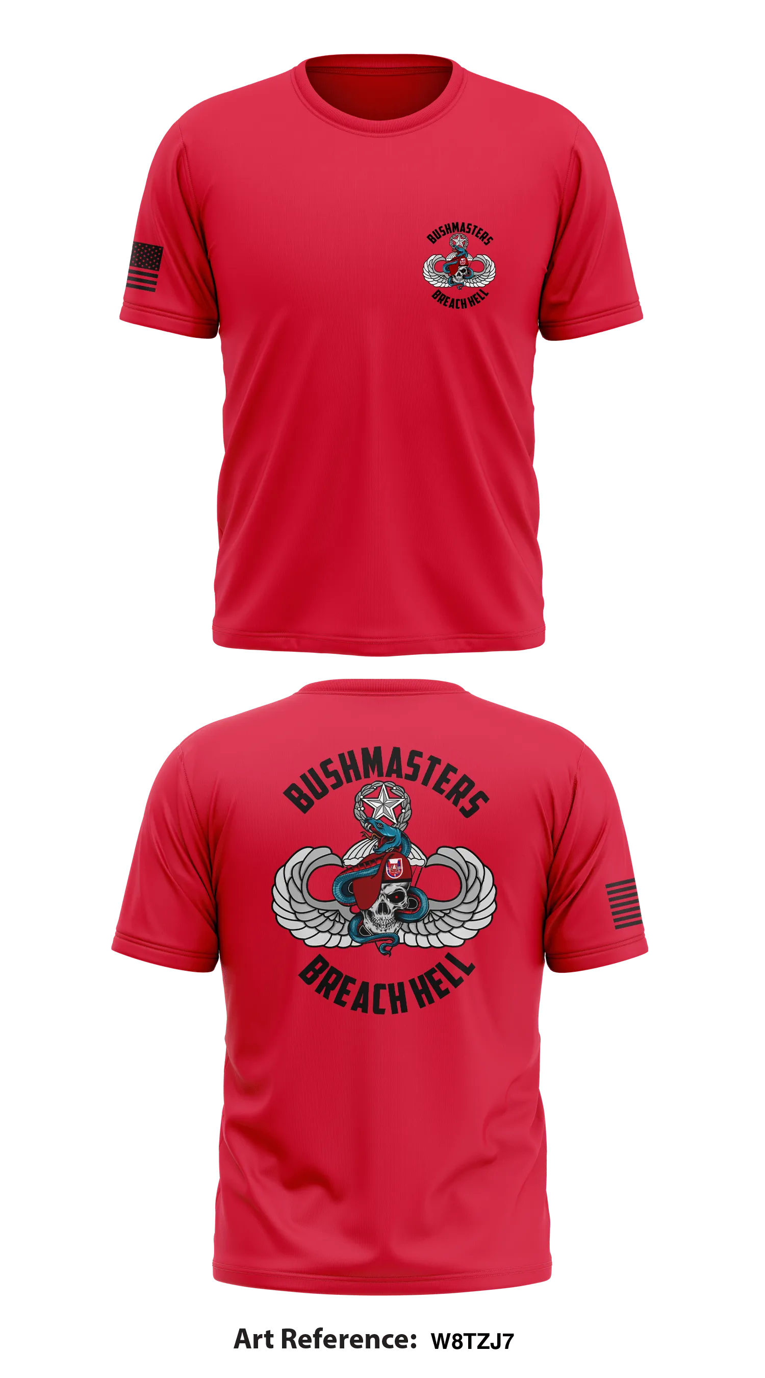 Bushmasters Store 1 Core Men's SS Performance Tee - W8tZj7
