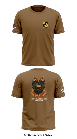Campbell University Army ROTC Store 1 Core Men's SS Performance Tee - RCD9ax