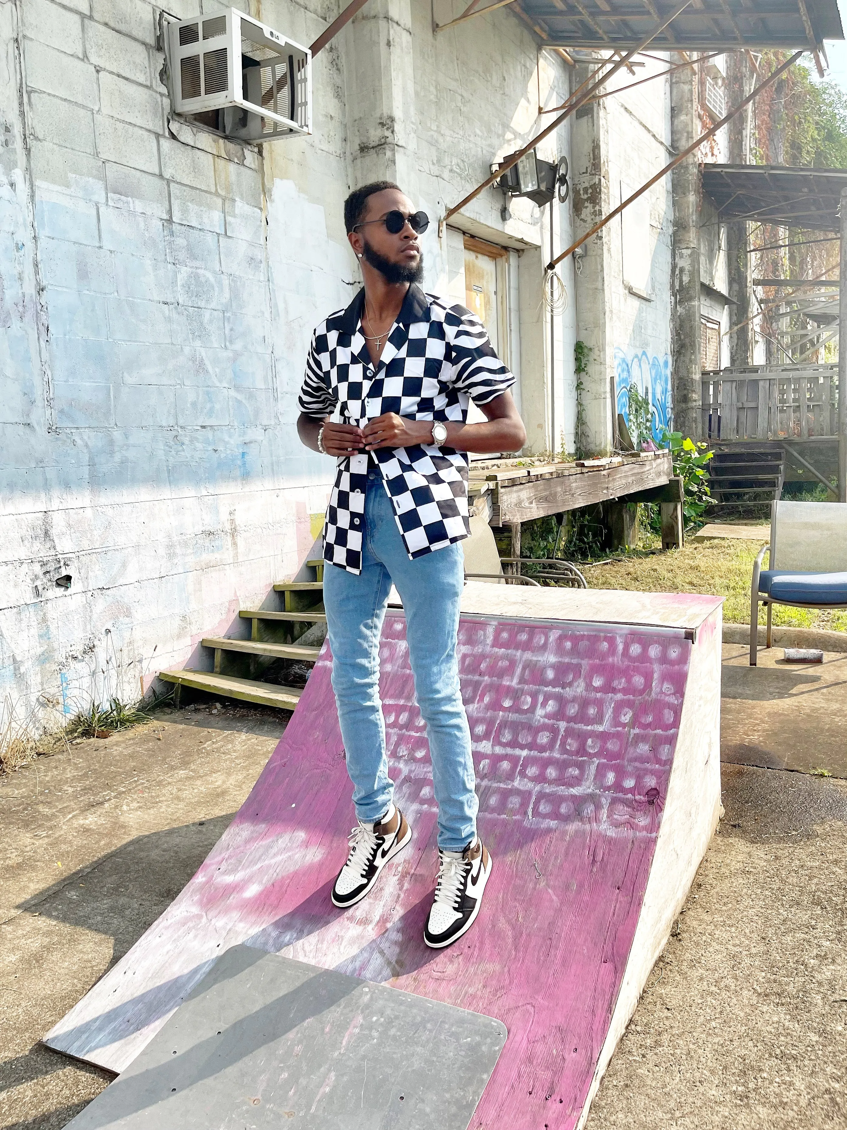Check Mate Button Up Shirt