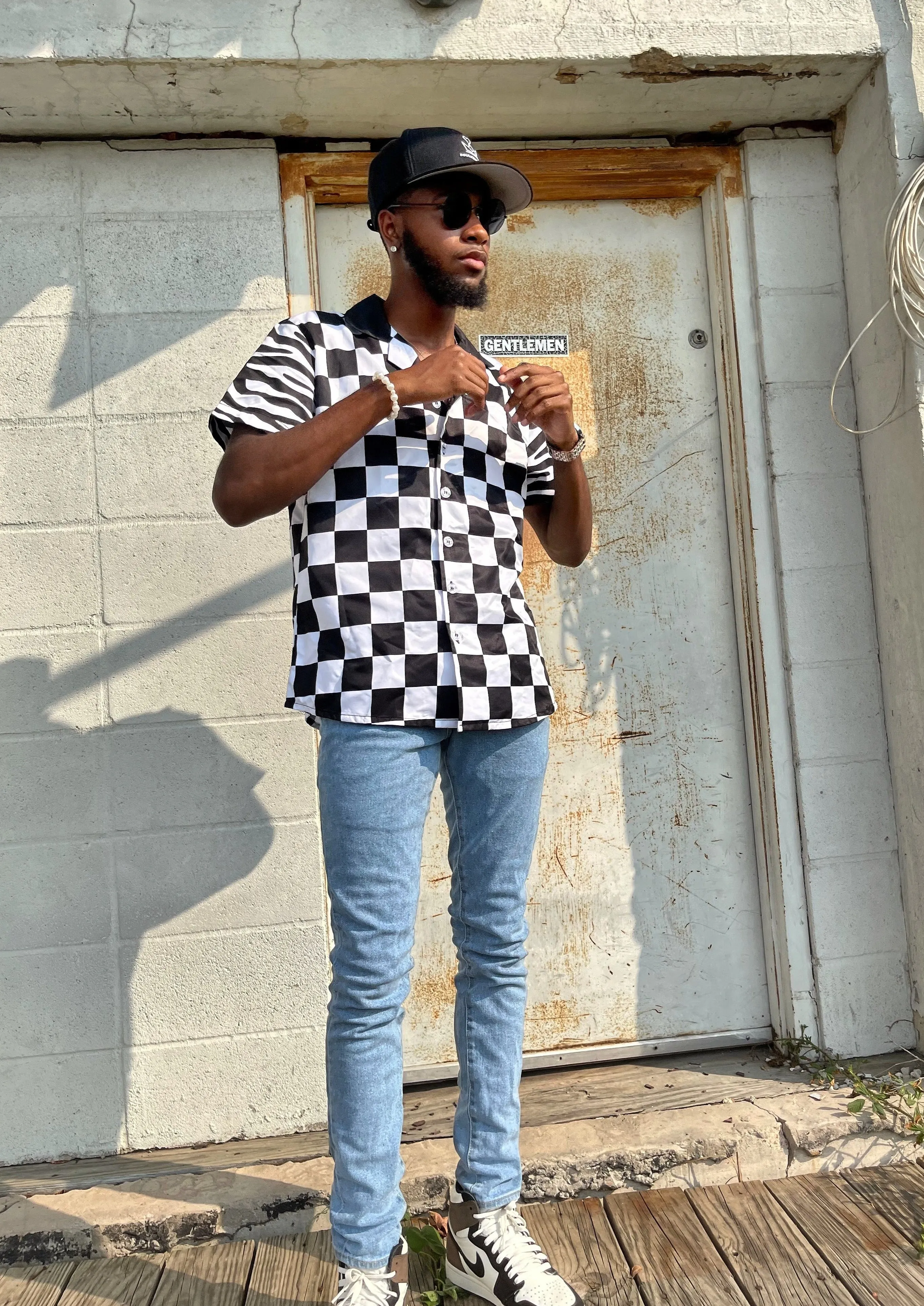 Check Mate Button Up Shirt