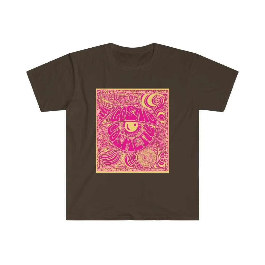 Cosmic Over Cosmetic Soft Cotton SS Tee - Pink Lemonade