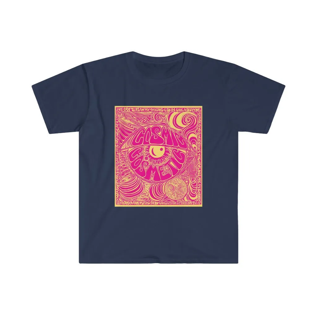 Cosmic Over Cosmetic Soft Cotton SS Tee - Pink Lemonade