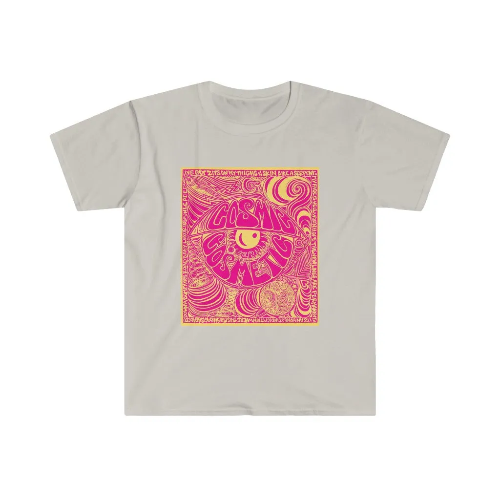Cosmic Over Cosmetic Soft Cotton SS Tee - Pink Lemonade