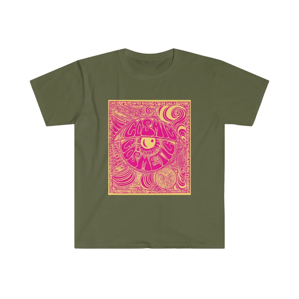 Cosmic Over Cosmetic Soft Cotton SS Tee - Pink Lemonade