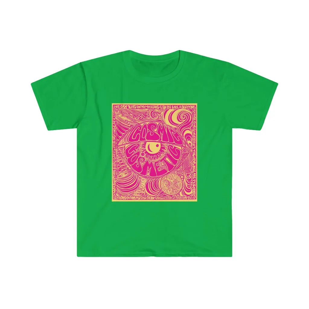 Cosmic Over Cosmetic Soft Cotton SS Tee - Pink Lemonade
