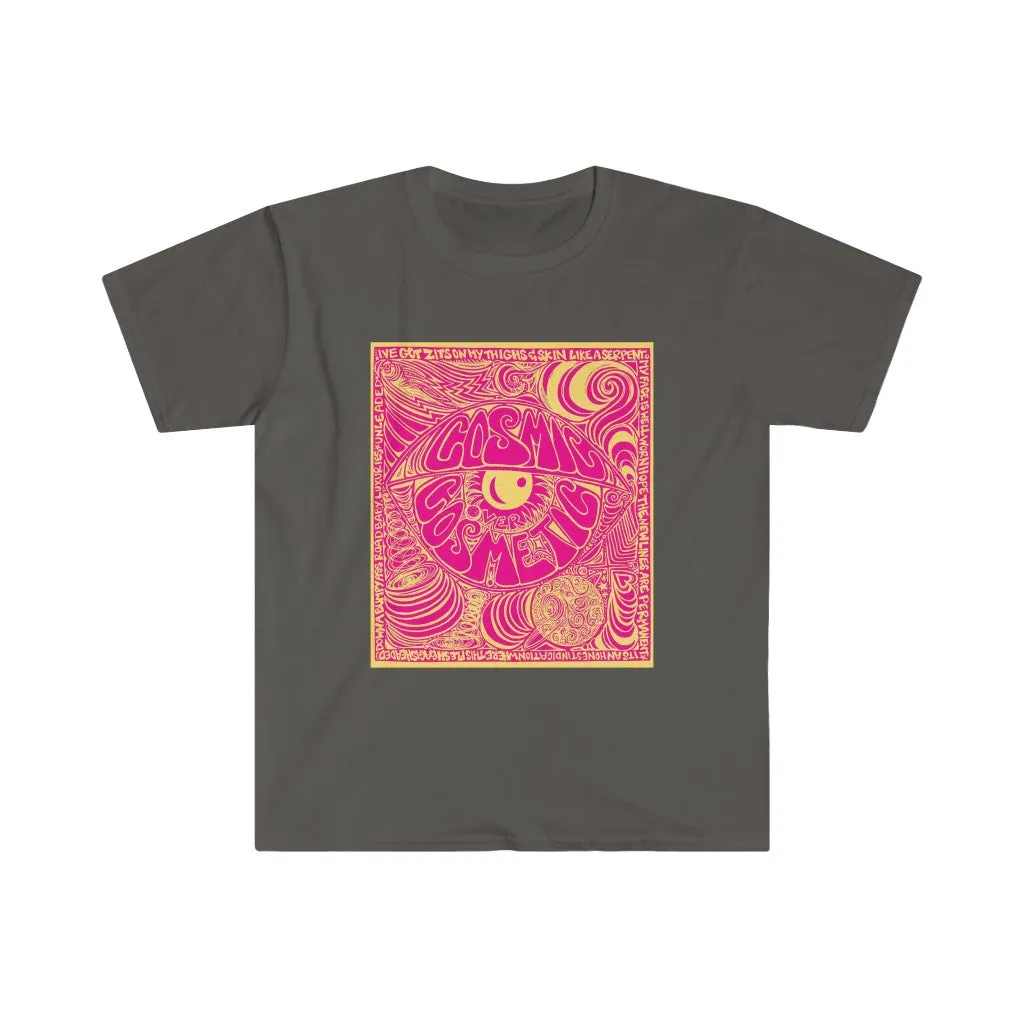 Cosmic Over Cosmetic Soft Cotton SS Tee - Pink Lemonade