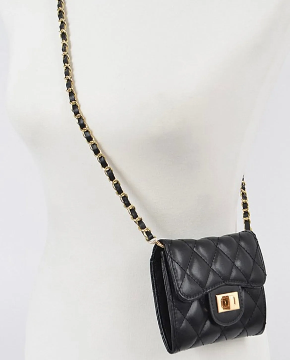 Cross Body Wallet (Denim)