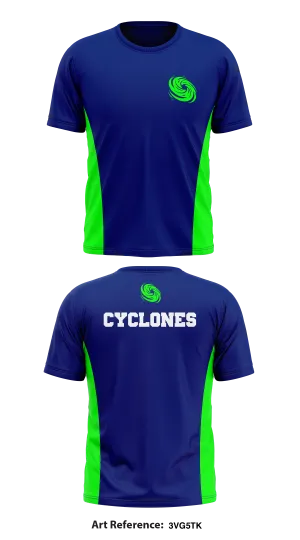Cyclones Store 1 Core Men's SS Performance Tee - 3VG5Tk