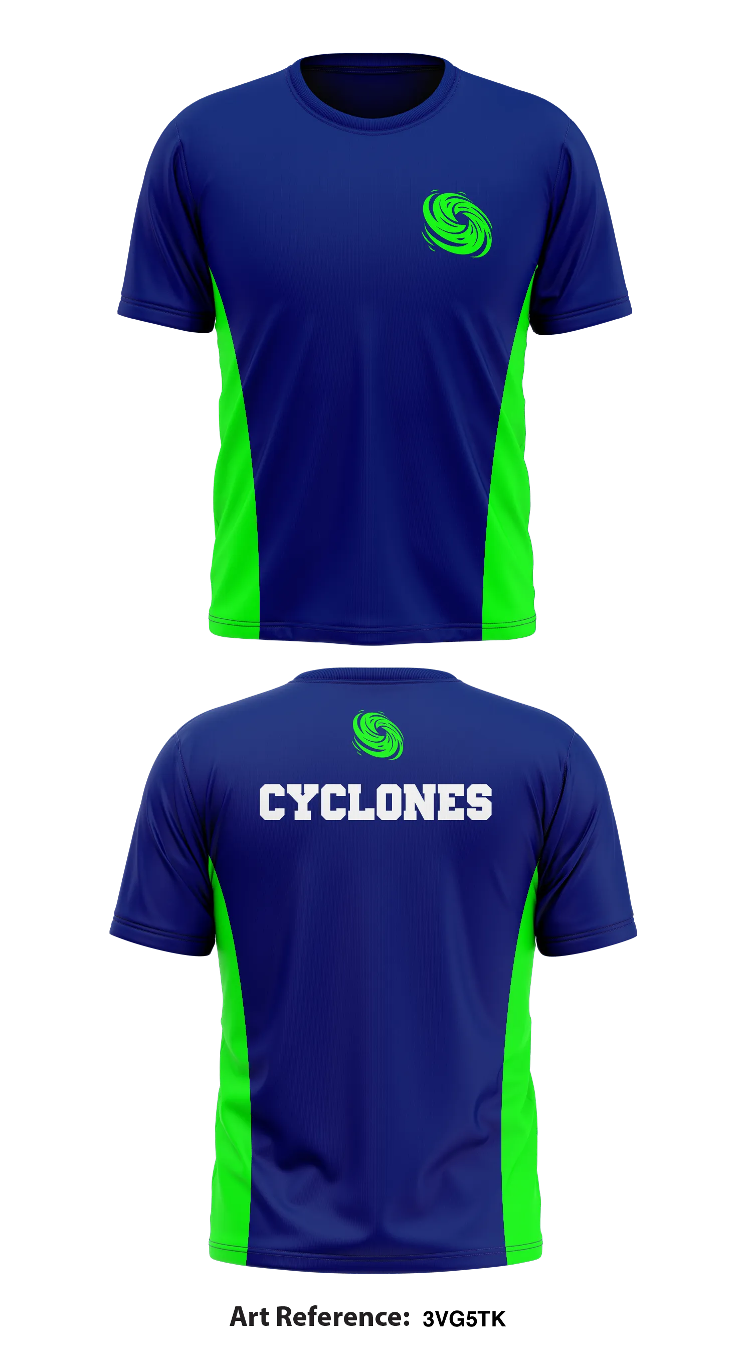 Cyclones Store 1 Core Men's SS Performance Tee - 3VG5Tk