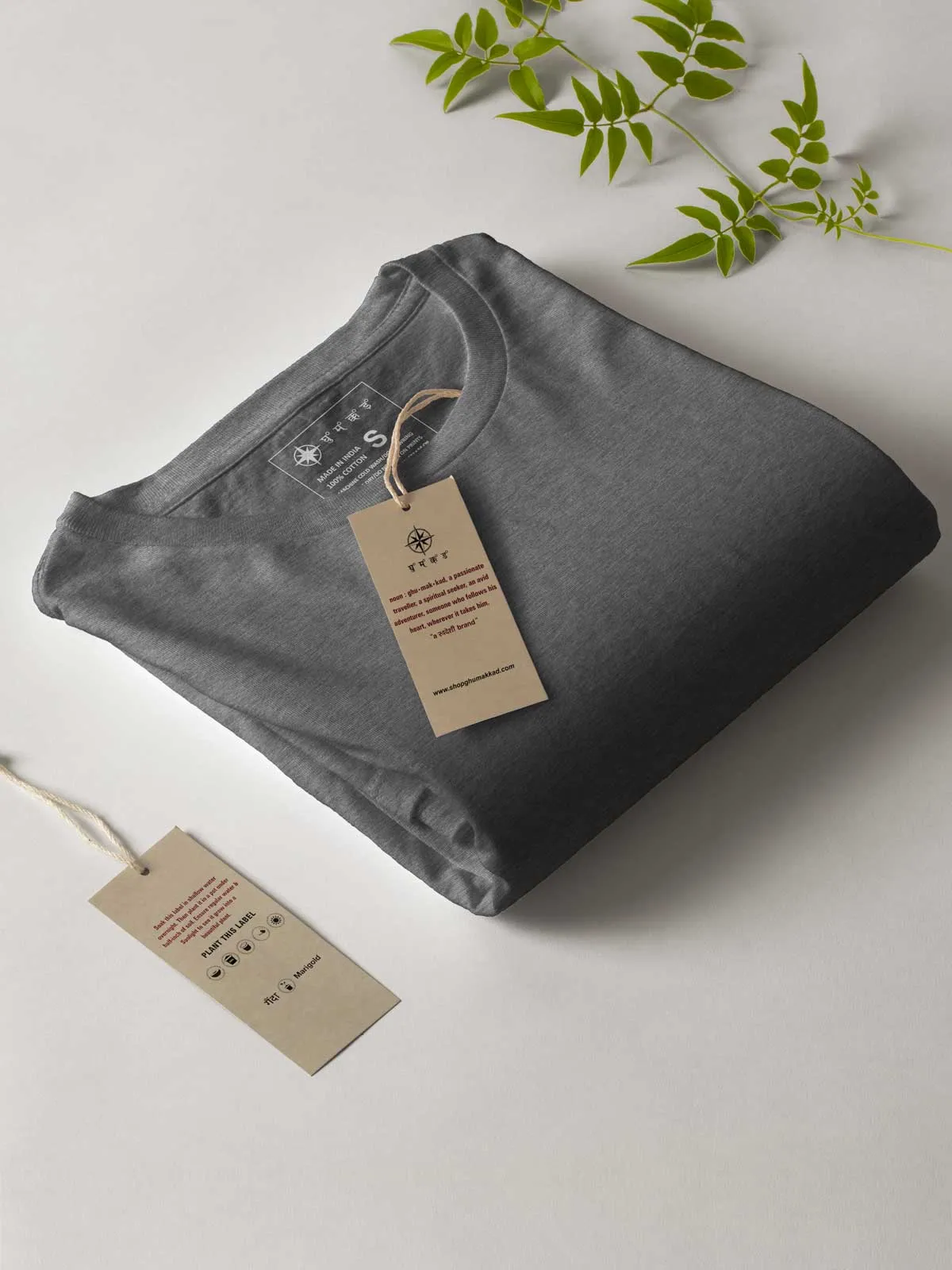 Dark Grey & Soft Pink T shirts Combo