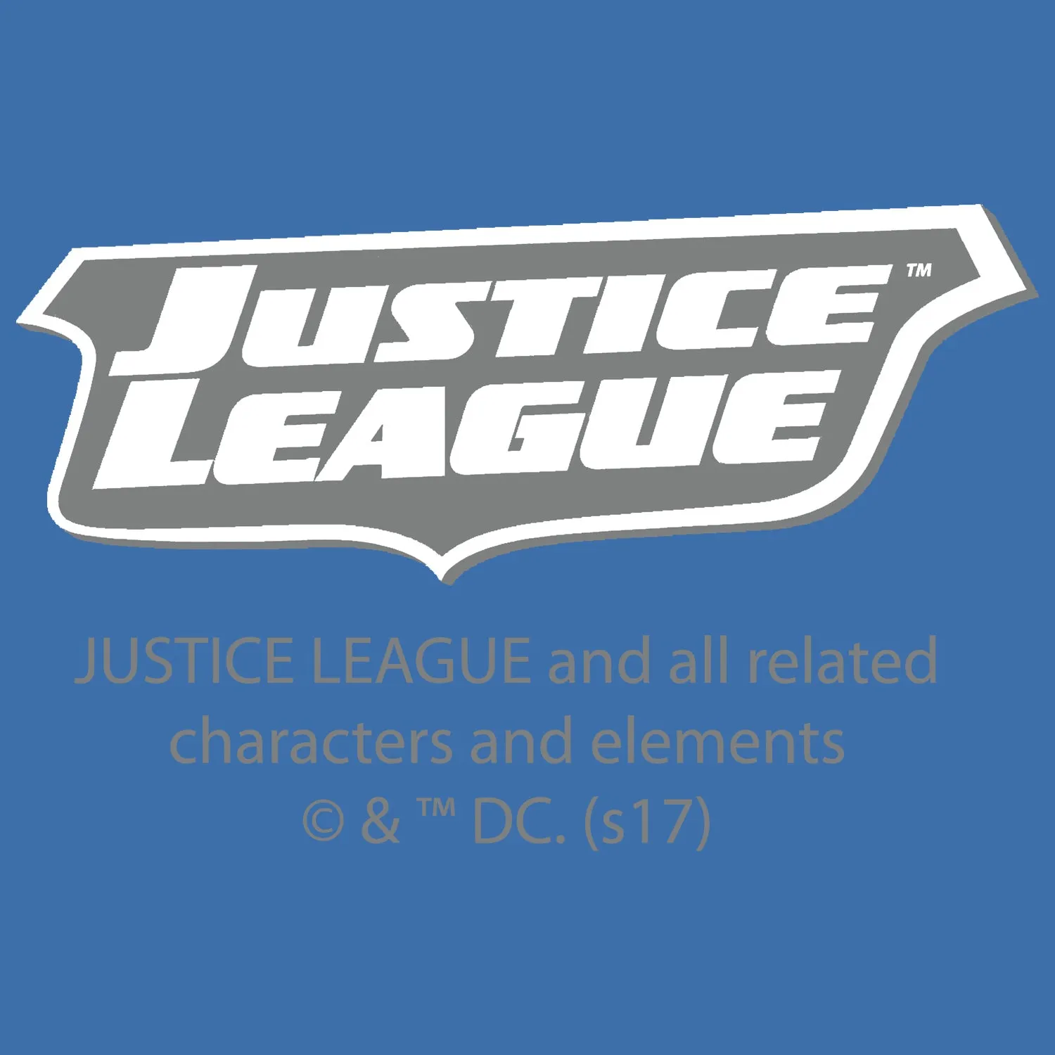 DC Comics Justice League Cover 29 Official Men's T-shirt (Blue)