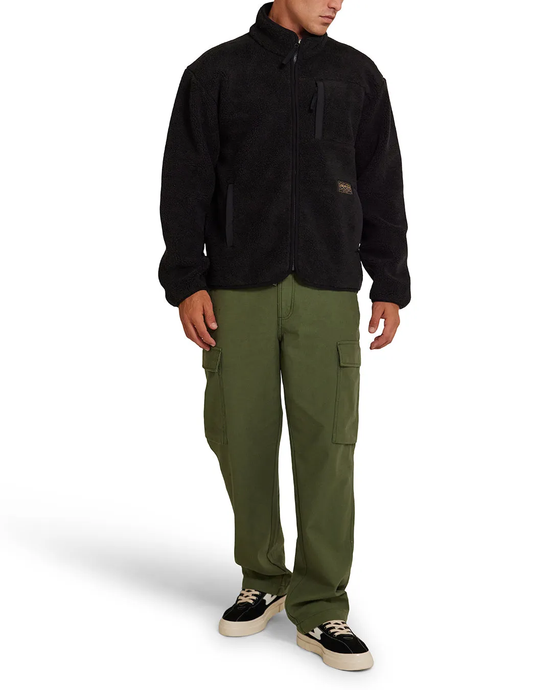 Deus Ex Machina Wallace Sherpa Fleece Anthracite