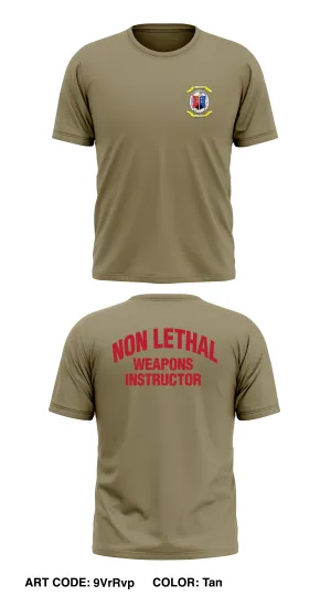 DoD Interservice Non Lethal Weapons Instructor Trainer Course Performance Short Sleeve Core Men's SS Performance Tee - 9VrRvp