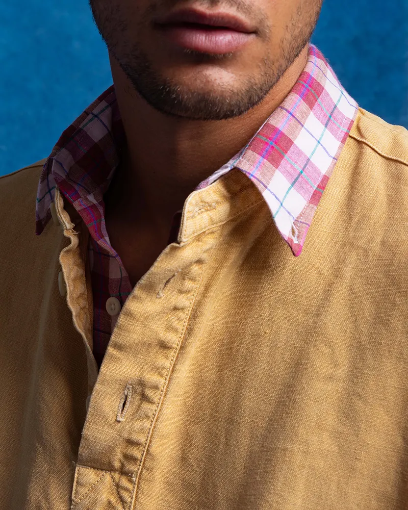 Dryden Linen Plaid (Pink)