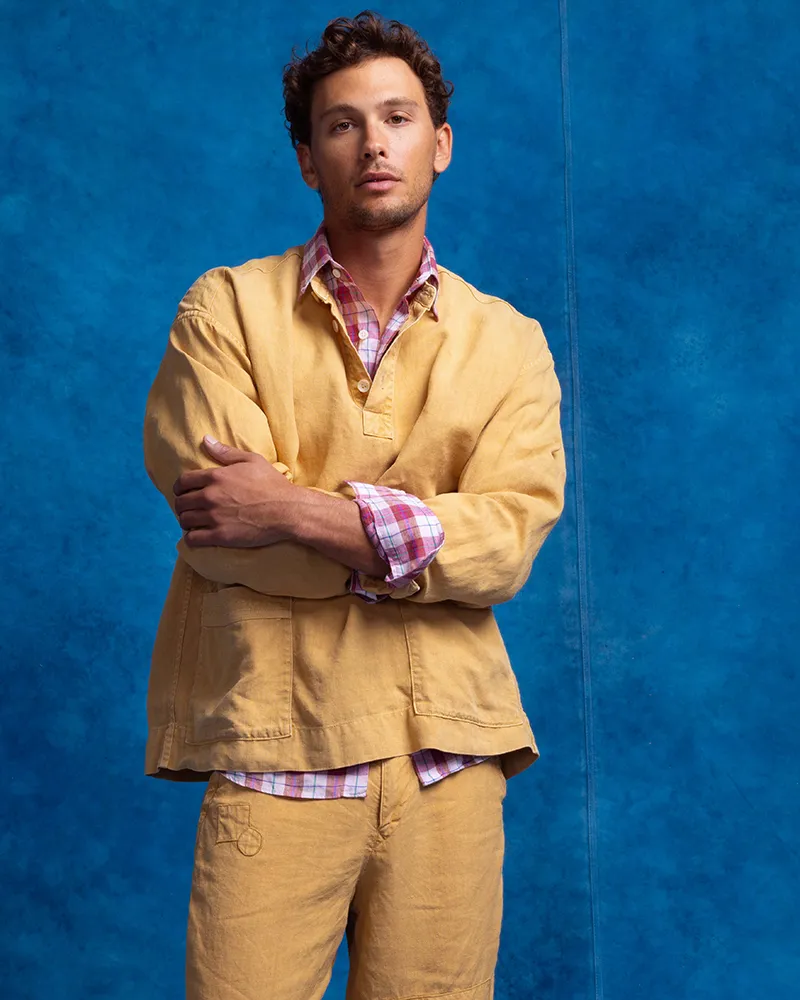 Dryden Linen Plaid (Pink)