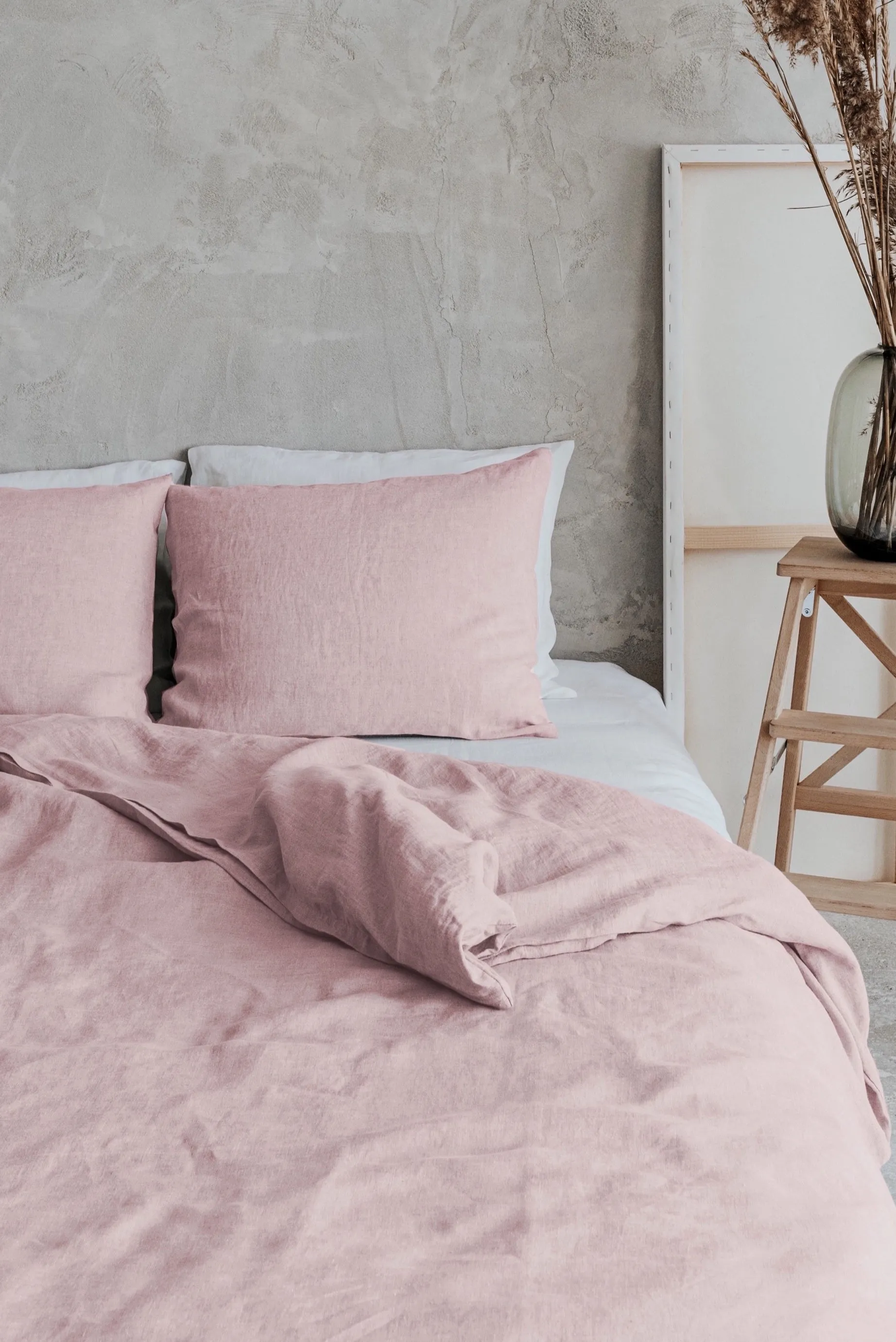 Duvet Cover and Pillowcases Set - Pink