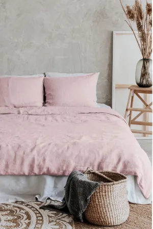 Duvet Cover and Pillowcases Set - Pink