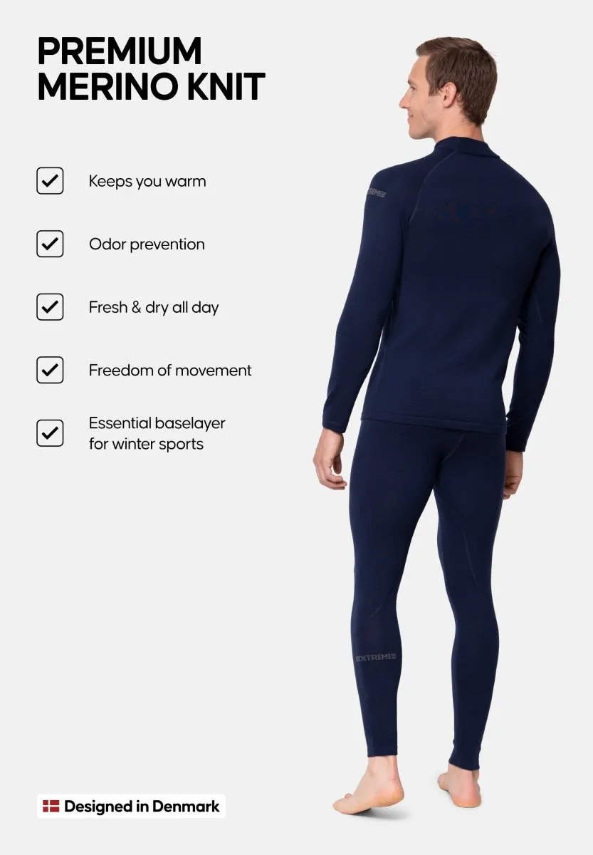 EXTREME MERINO WOOL BASE LAYER SET FOR MEN