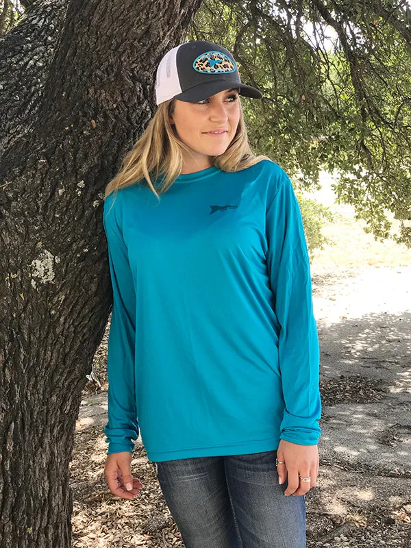 Fast Back Long Sleeve Performance Tee's