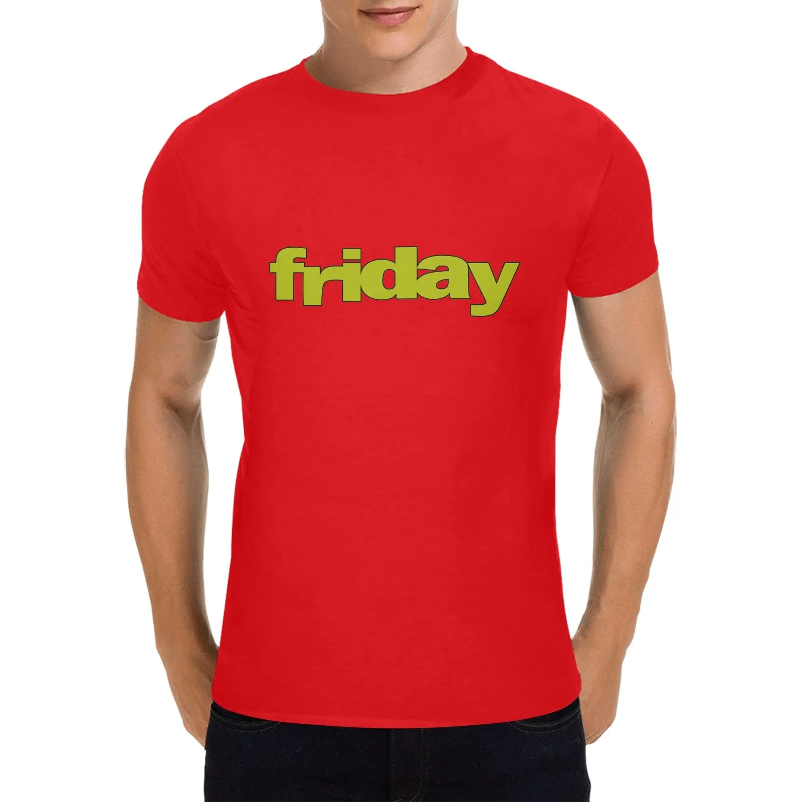 Friday Movie (1995) Logo Men's T-shirt 100% Cotton