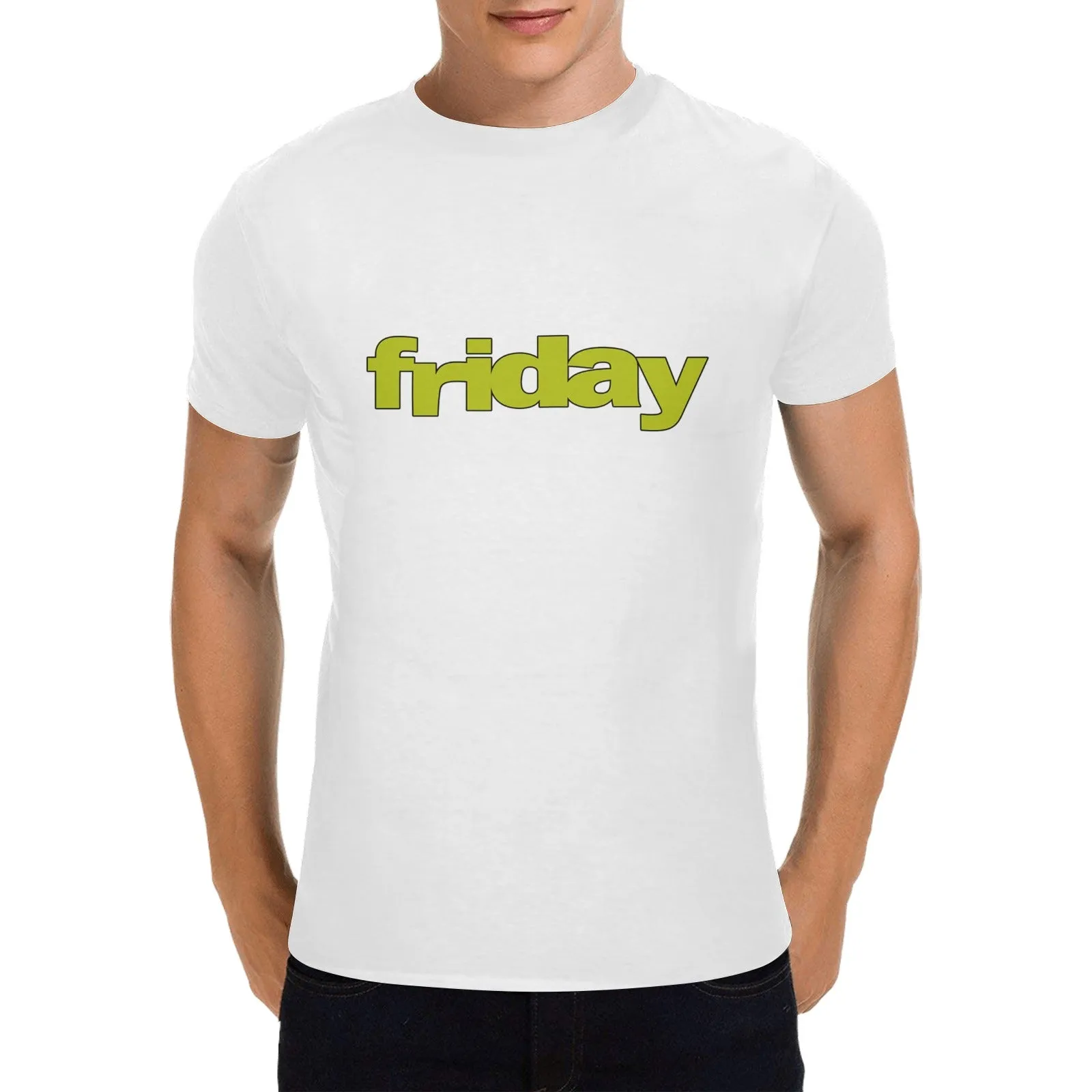 Friday Movie (1995) Logo Men's T-shirt 100% Cotton