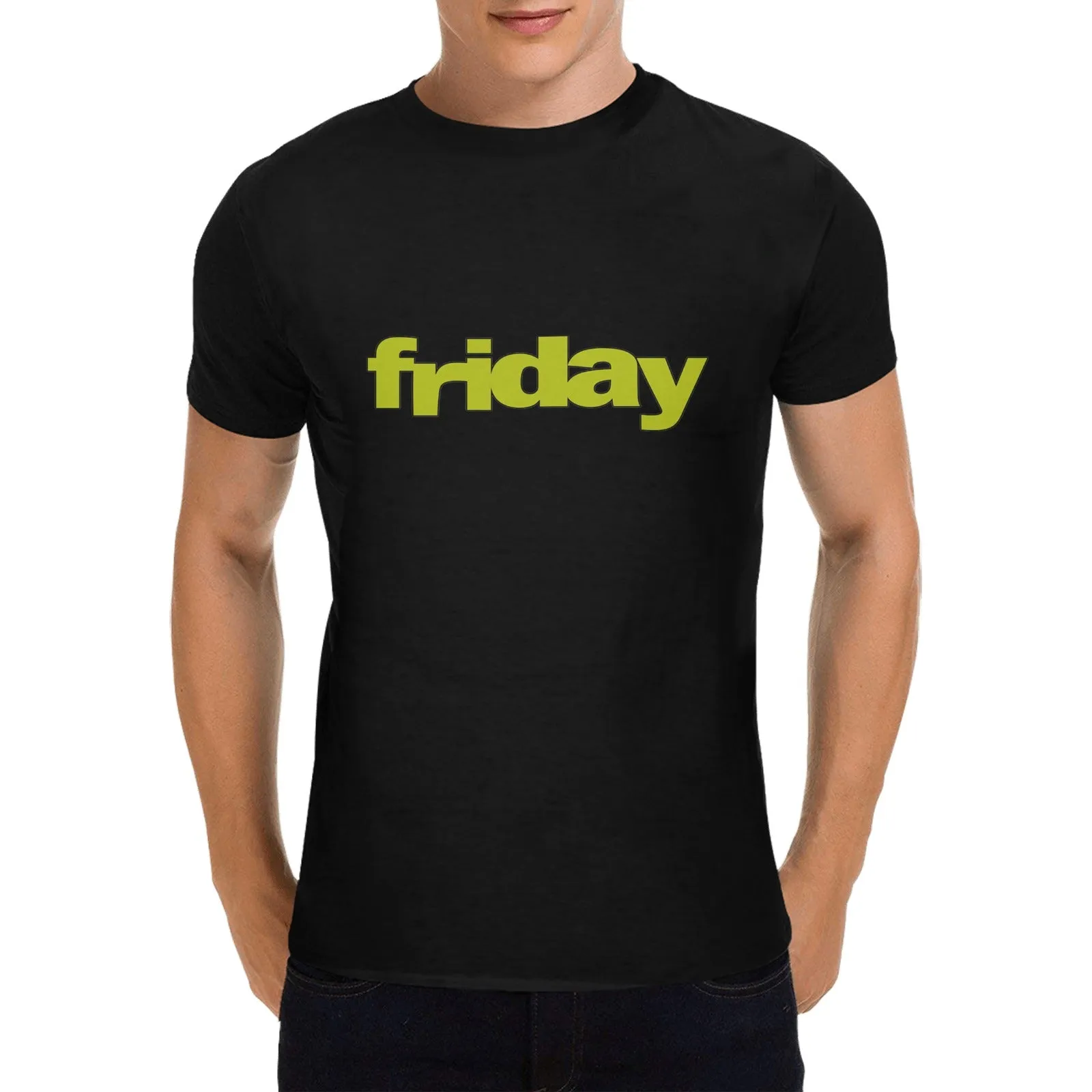 Friday Movie (1995) Logo Men's T-shirt 100% Cotton