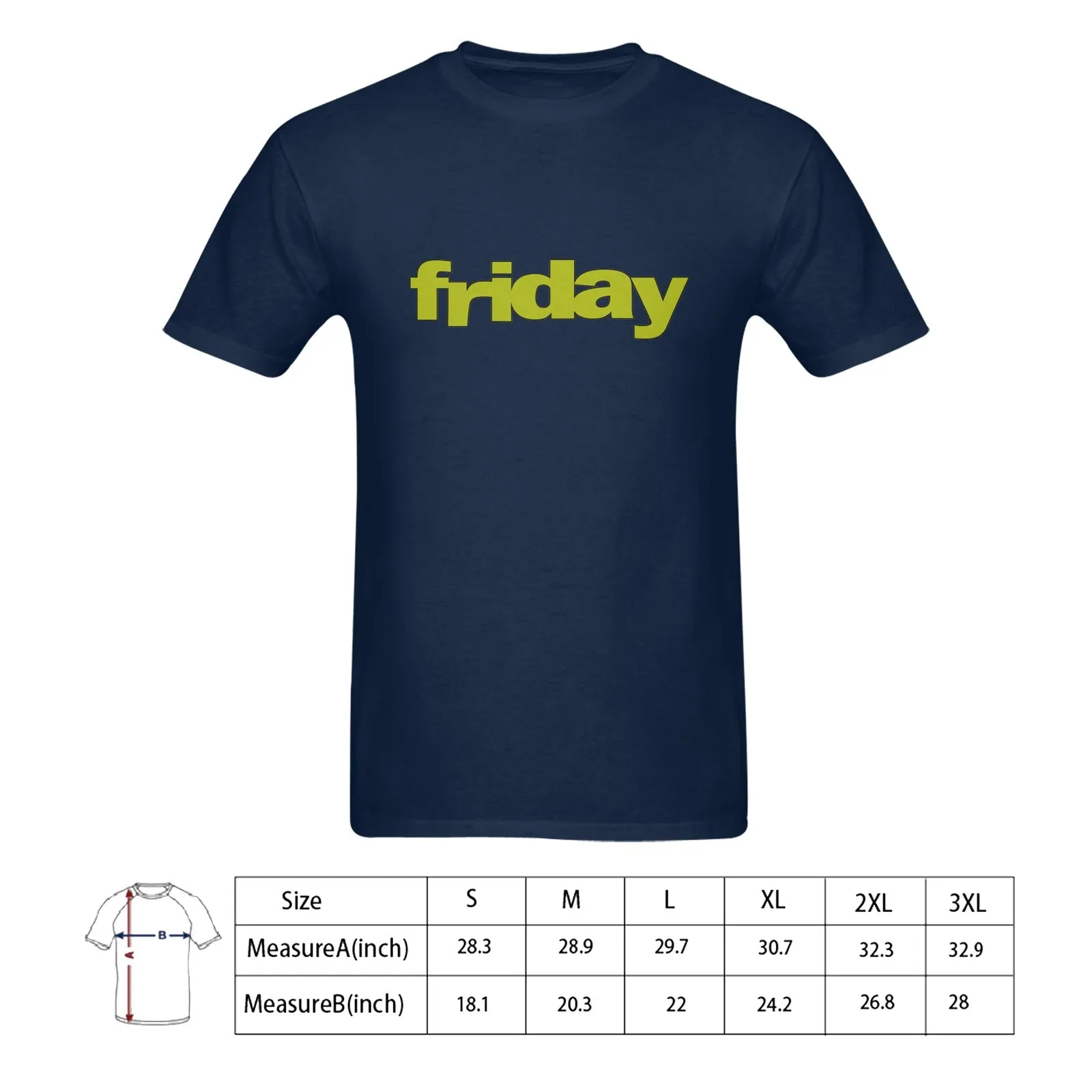Friday Movie (1995) Logo Men's T-shirt 100% Cotton