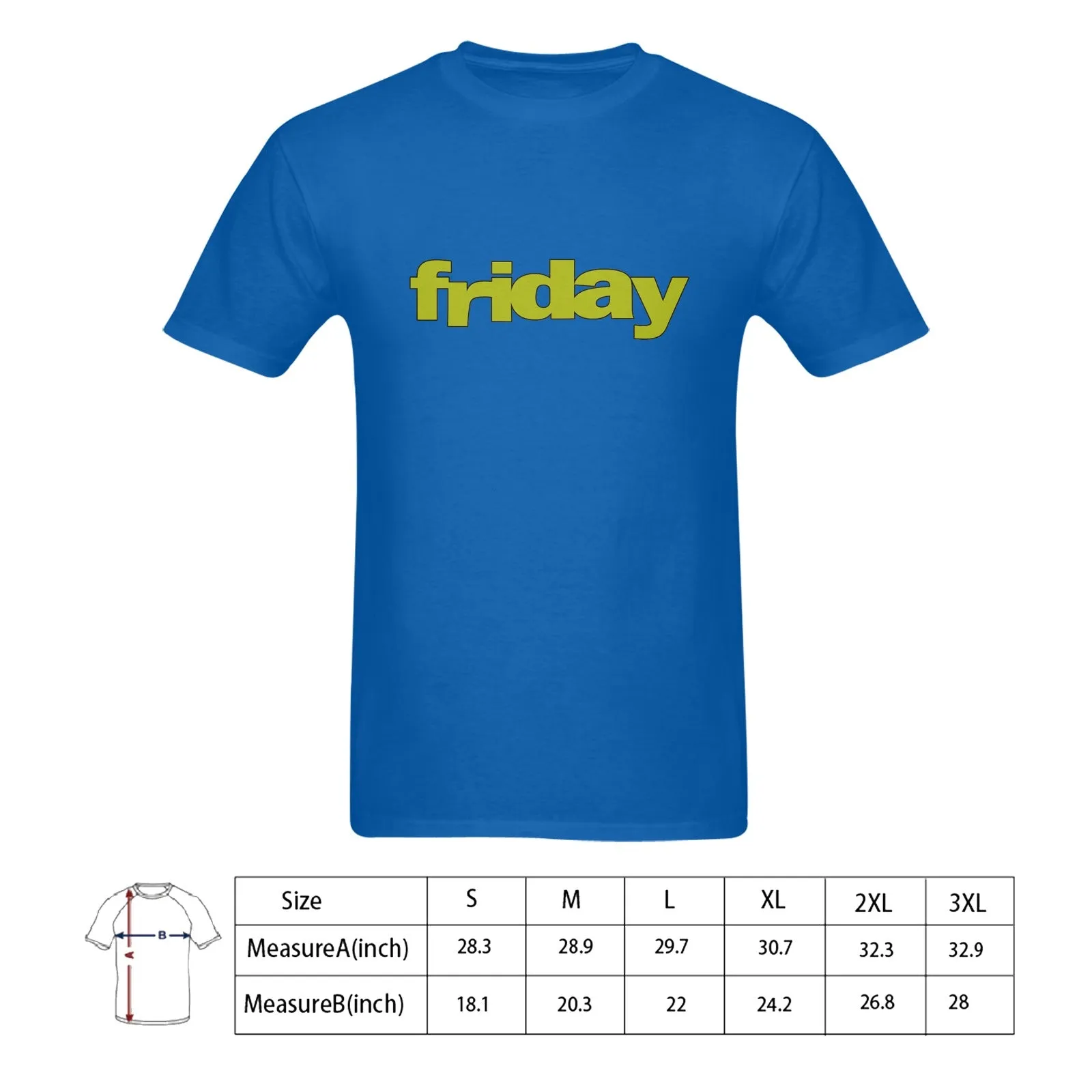 Friday Movie (1995) Logo Men's T-shirt 100% Cotton