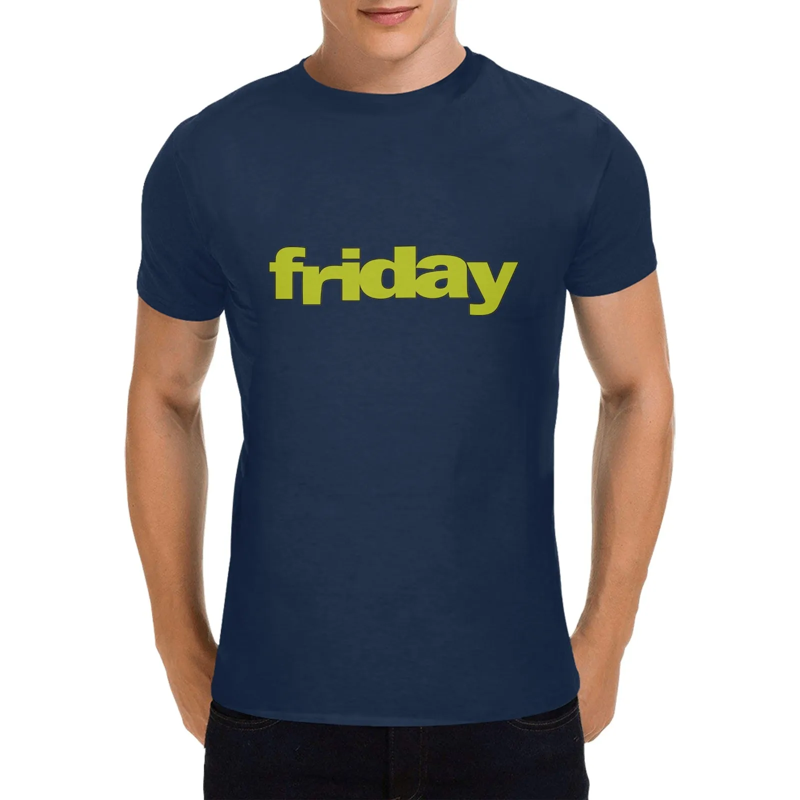 Friday Movie (1995) Logo Men's T-shirt 100% Cotton