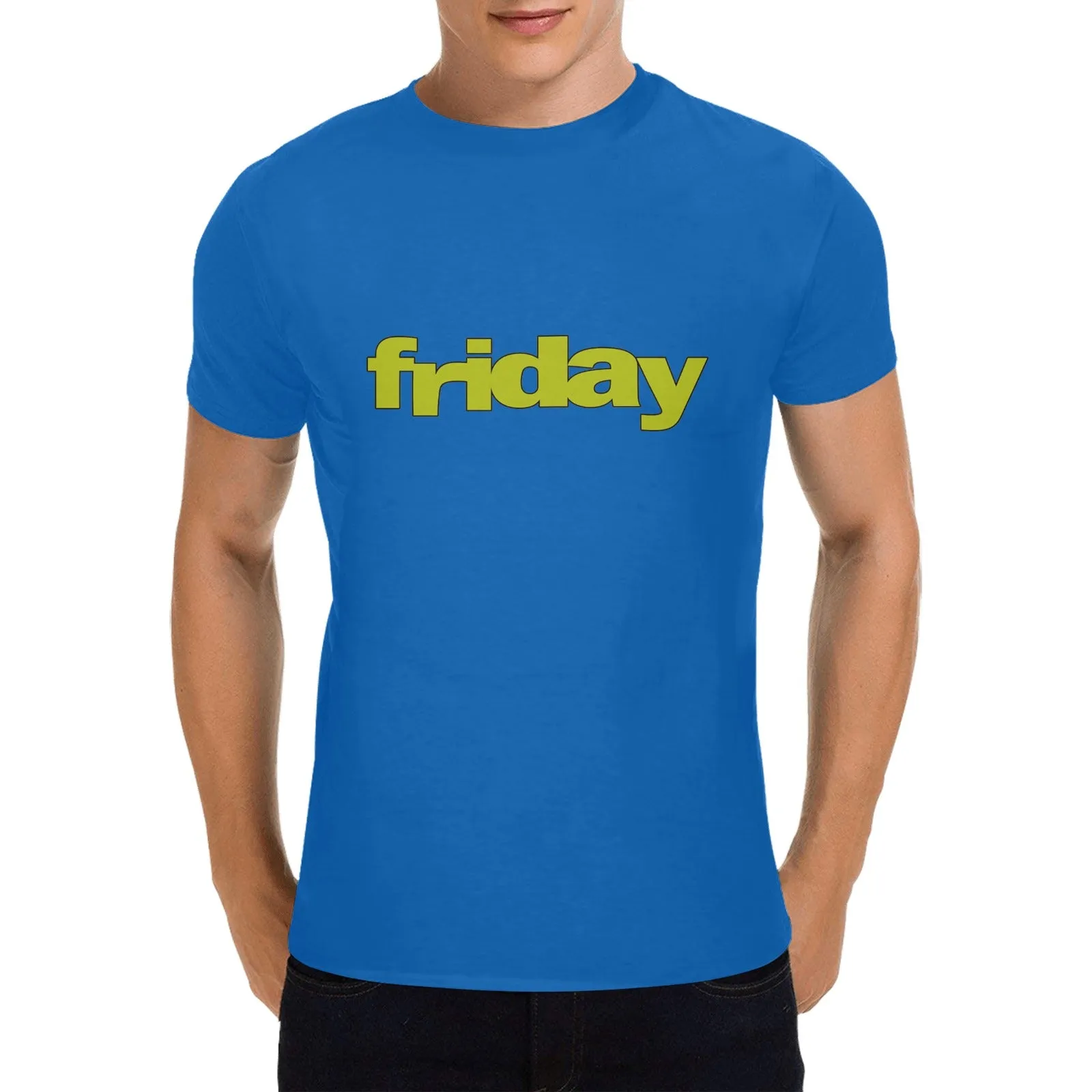 Friday Movie (1995) Logo Men's T-shirt 100% Cotton